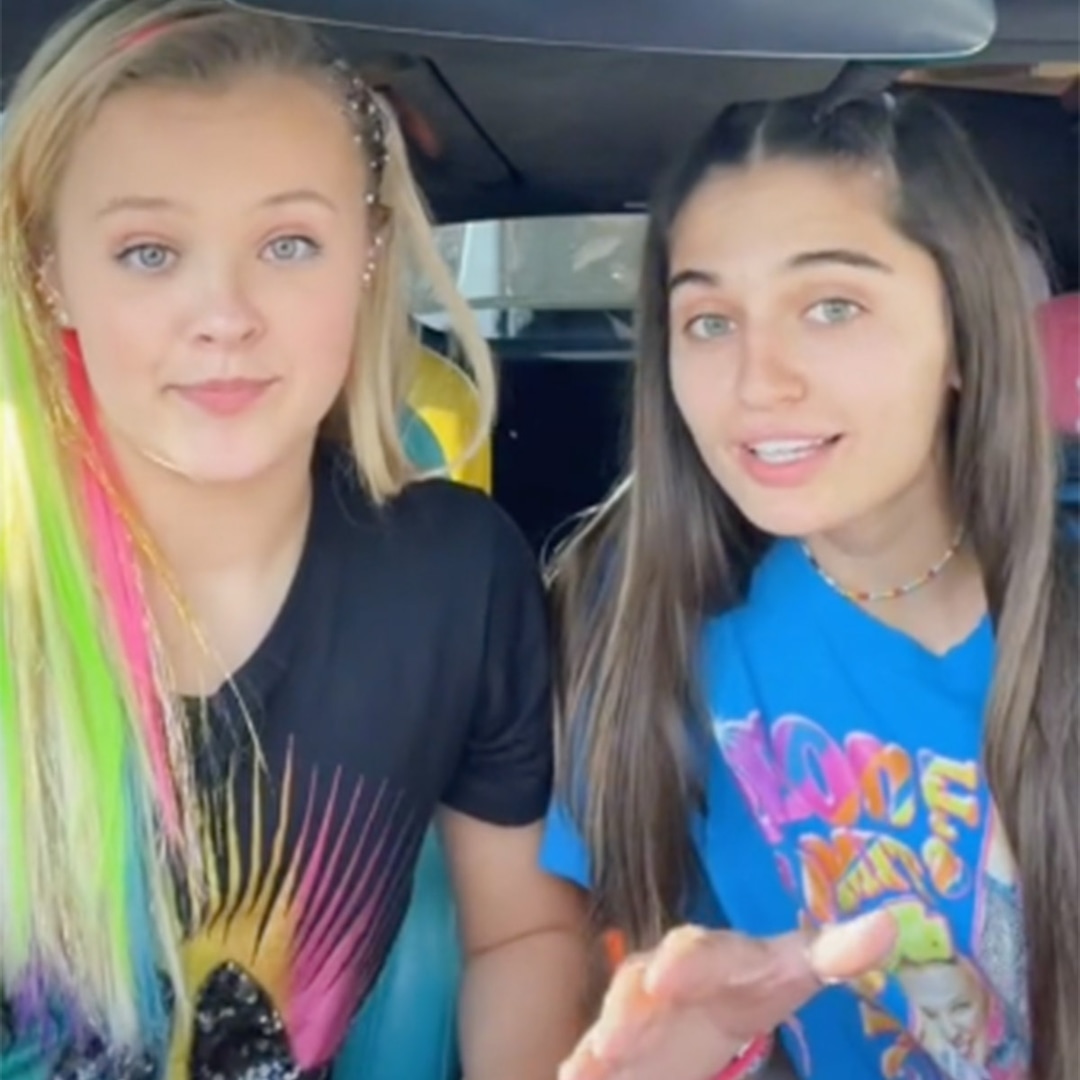 Watch Jojo Siwa reunite with Avery Cyrus while recovering from strep throat